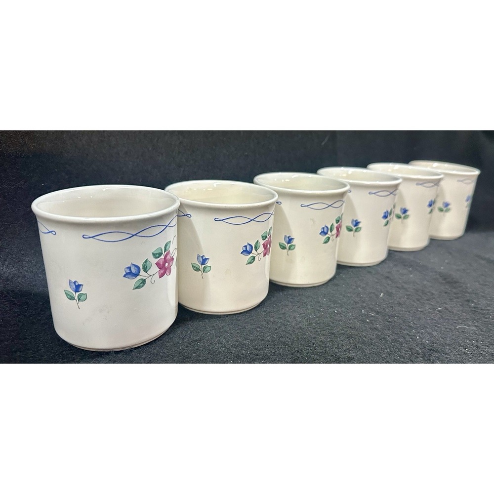 PFALTZGRAFF Bonnie Brae 8oz Cups Mugs Set of 6 VTG EUC